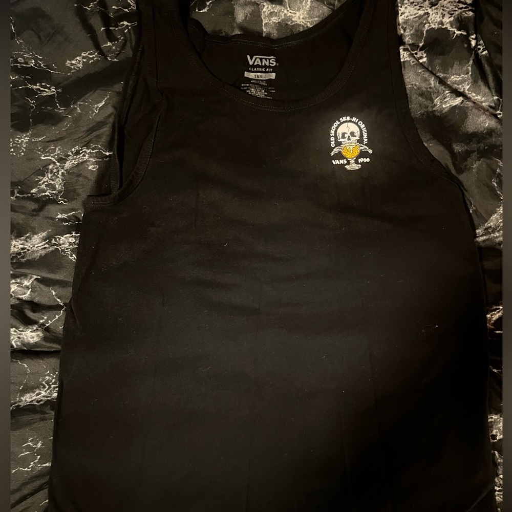 Men’s S Black Vans Tank Top